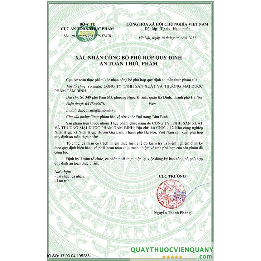 Đại Tràng Tâm Bình giảm các triệu chứng của viêm đại tràng cấp và mạn tính | BigBuy360 - bigbuy360.vn