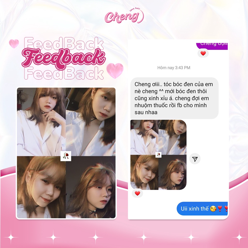 BÓC ĐEN - Thuốc Bóc Màu Tóc Đen | Chenglovehair, Chenglovehairs