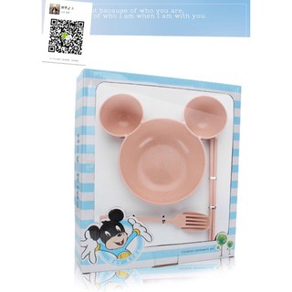 SÉT BÁT TẬP ĂN DẶM MICKY CHO BÉ