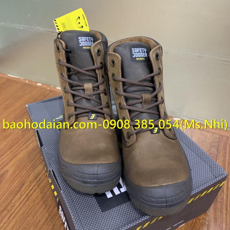 Giày bảo hộ lao động nam Jogger Dakar S3 chống đinh, chống trơn trượt