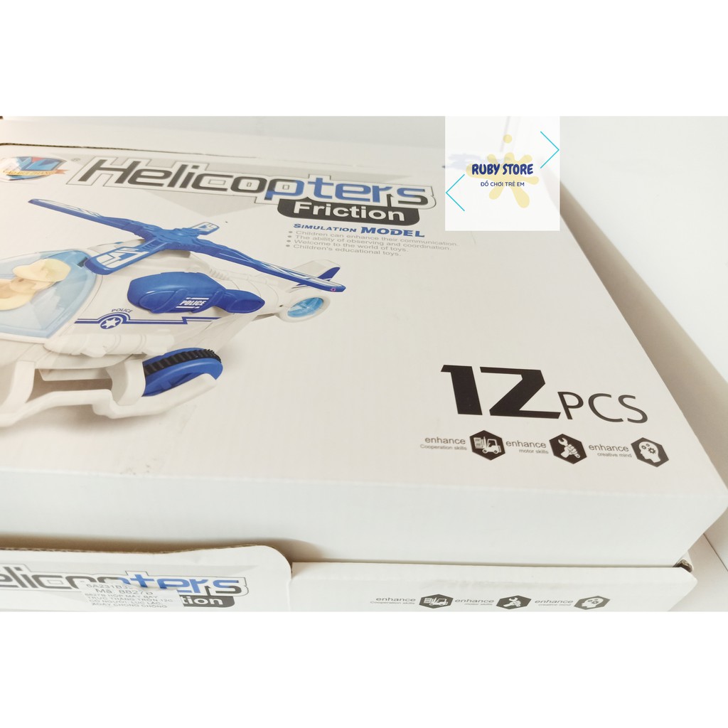 ĐỒ CHƠI MÁY BAY TRỰC THĂNG ĐẨY TRỚN CHẠY NHANH, CÓ NGƯỜI NGỒI LÁI