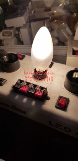 Bộ 10 bóng  đèn nhót  sợi đốt 25w -  40w đui  xoáy E14 - Hòa Thái