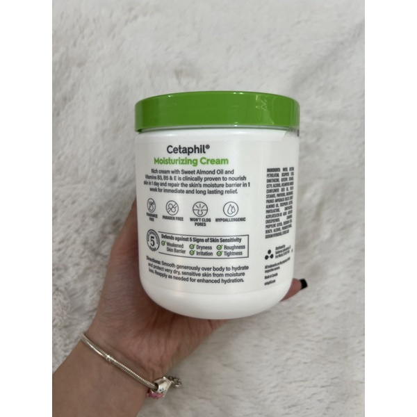 Kem Dưỡng Ẩm Body Cetaphil Moisturizing Cream Hủ 566gr