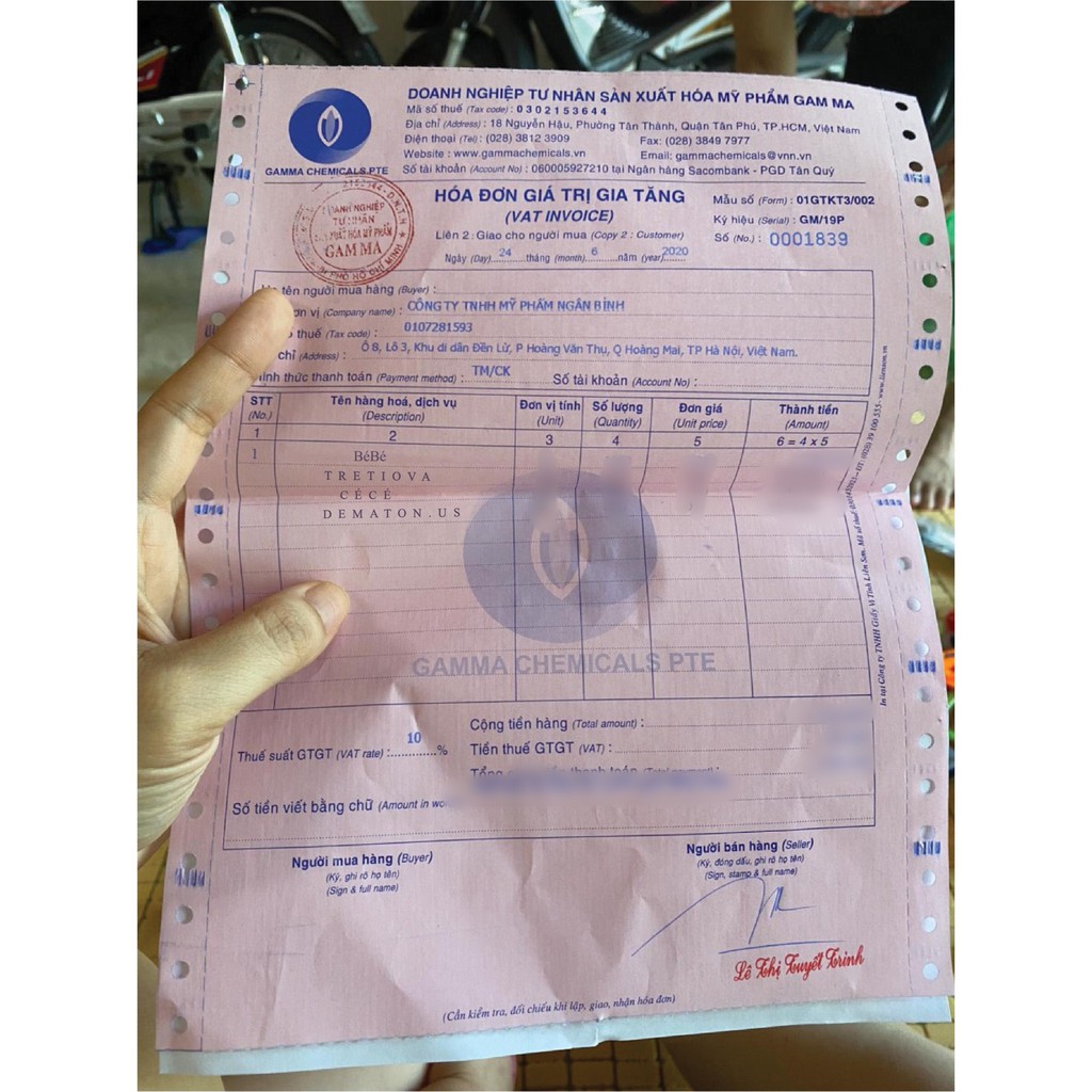 Kem Ngừa Mụn Gamma Chemicals Dermaton US 20gr