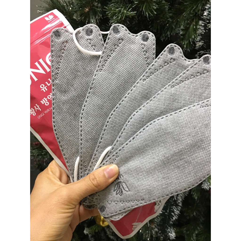 [Giá xưởng] 1 thùng khẩu trang KF94 4 Lớp UNIQ Chống Bụi Mịn Và Kháng Khuẩn Hàng Cao Cấp Hàn Quốc (300 cái)