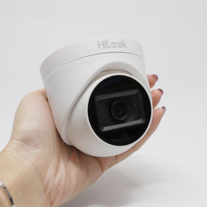 Camera Dome HD-TVI hồng ngoại 2.0 Megapixel HILOOK THC-T120-PS - Tích hợp míc - Hàng chính hãng