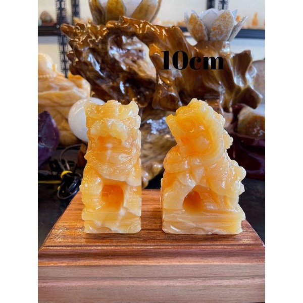 Cặp Kỳ Lân Đá Ngọc Hoàng Long Phong Thuỷ