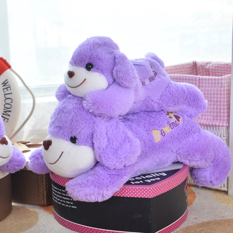 Chó Poodle Lông Xù Nhồi Bông Cao Cấp - Gấu Bông Chó - Thú Nhồi Bông Quà Tặng Sinh Nhật Dành Cho Bé