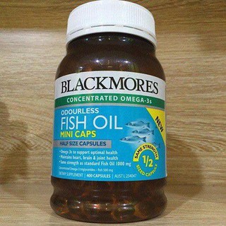 Dầu cá  fish oil 1000mg mini caps lọ 400v