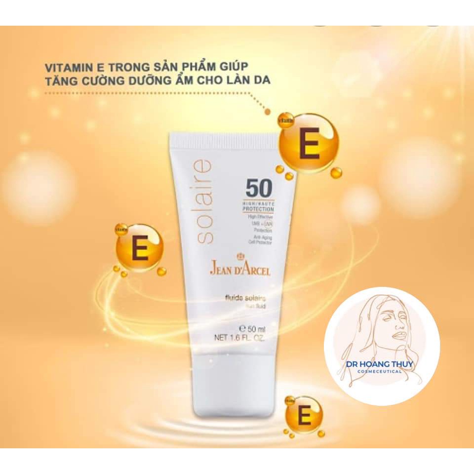 ✅ Sữa Dưỡng Chống Nắng Jean D'Arcel Sun Fluid SPF50
