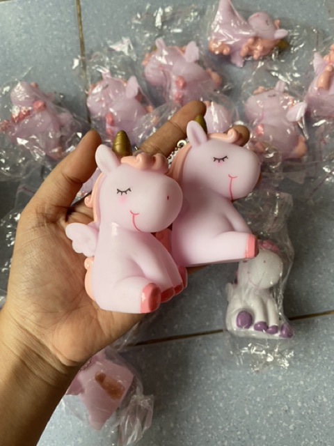 Móc khoá ngựa pony silicon cute🦩