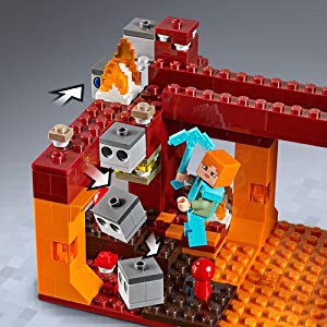 LEGO MINECRAFT USA 21154 - Xây dựng cầu quỷ lửa BLAZE