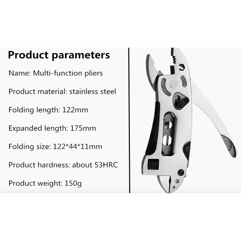 ✌Mỏ Lết Đa Năng Stainless Steel Wrench  Giảm giá10%