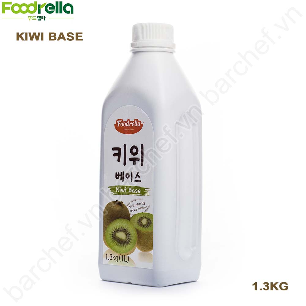 Mứt Kiwi Foodrella (Kiwi Puree) - chai 1,3kg