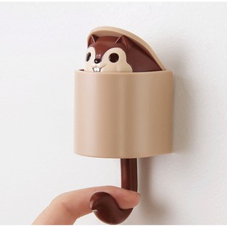 Móc treo đồ hình sói siêu cute chịu lựa 2.5 kg