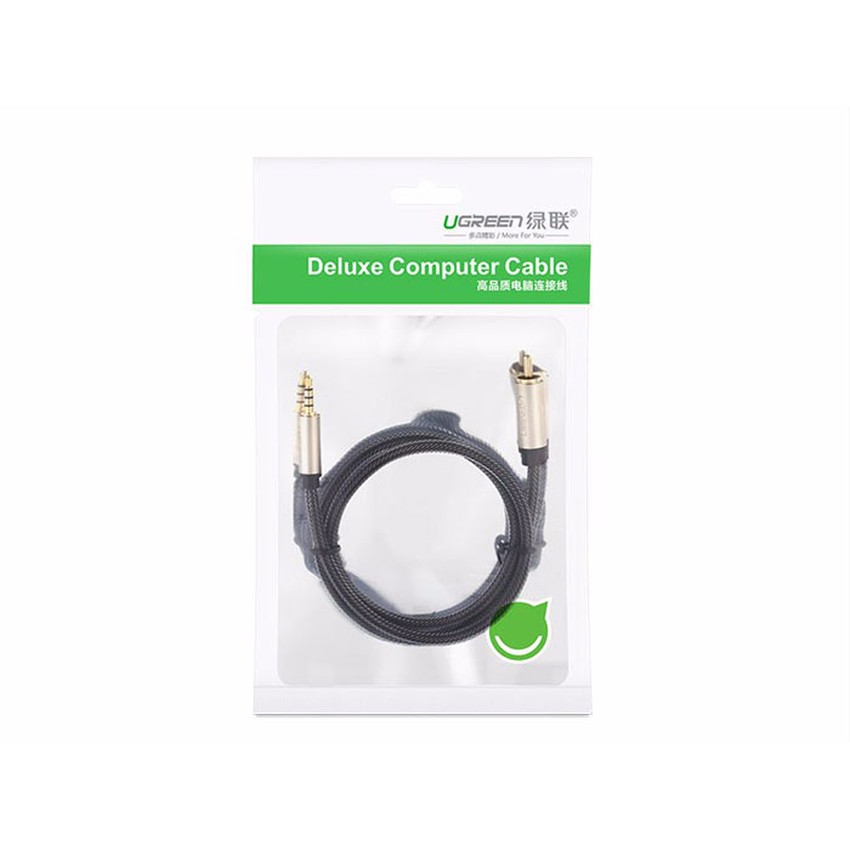 Cáp Audio 3.5mm Digital to Coaxial 1M Ugreen 20731