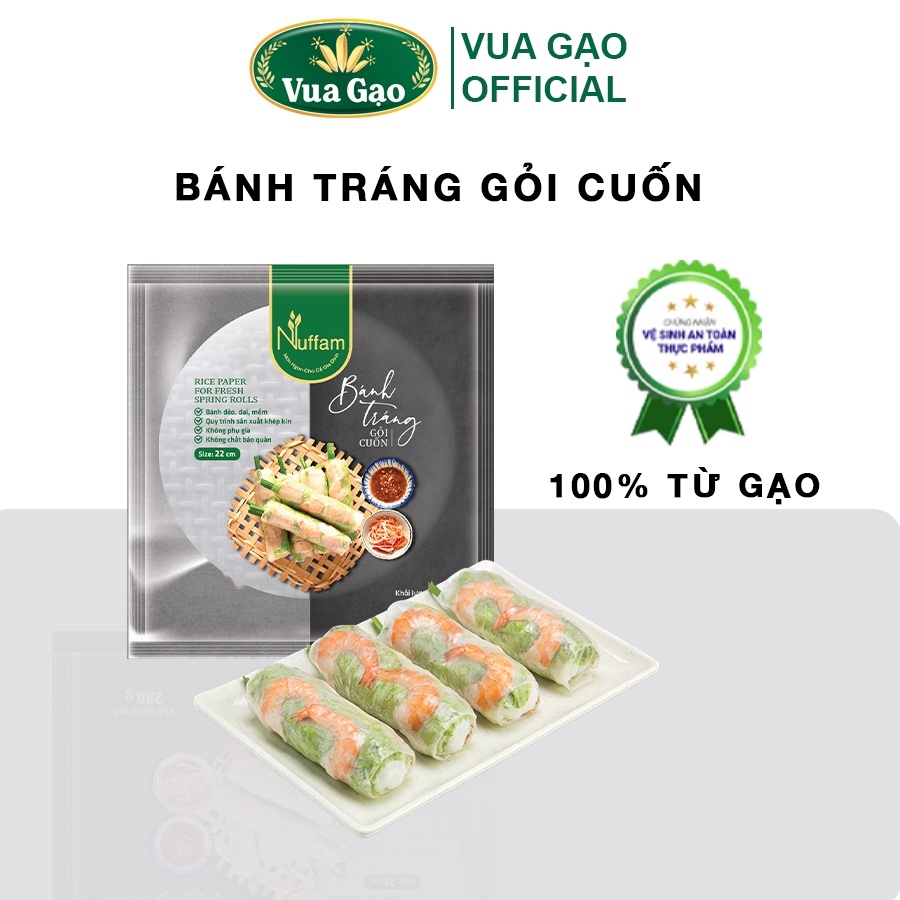 Combo Bún Tươi Sấy Khô Và Bánh Tráng Gỏi Cuốn (Cam kết chính hãng)