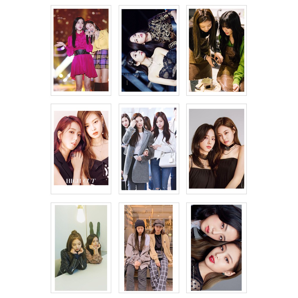 Lomo Card Ảnh JENSOO ( Jennie & Jisoo) - BLACKPINK ( 36 ảnh)