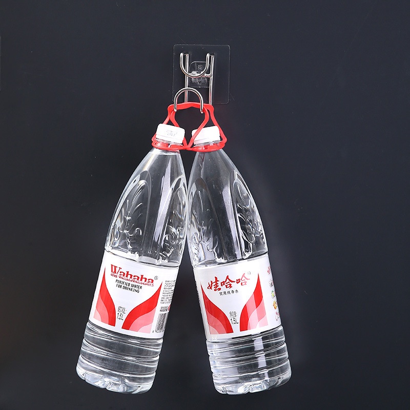 Móc Treo Chậu Rửa Bằng Thép Không Gỉ Dính Tường Không Đục Lỗ Sáng Tạo Cho Nhà Bếp Nhà Tắm