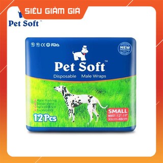Bỉm Vệ Sinh Cho Chó Đực Petsoft