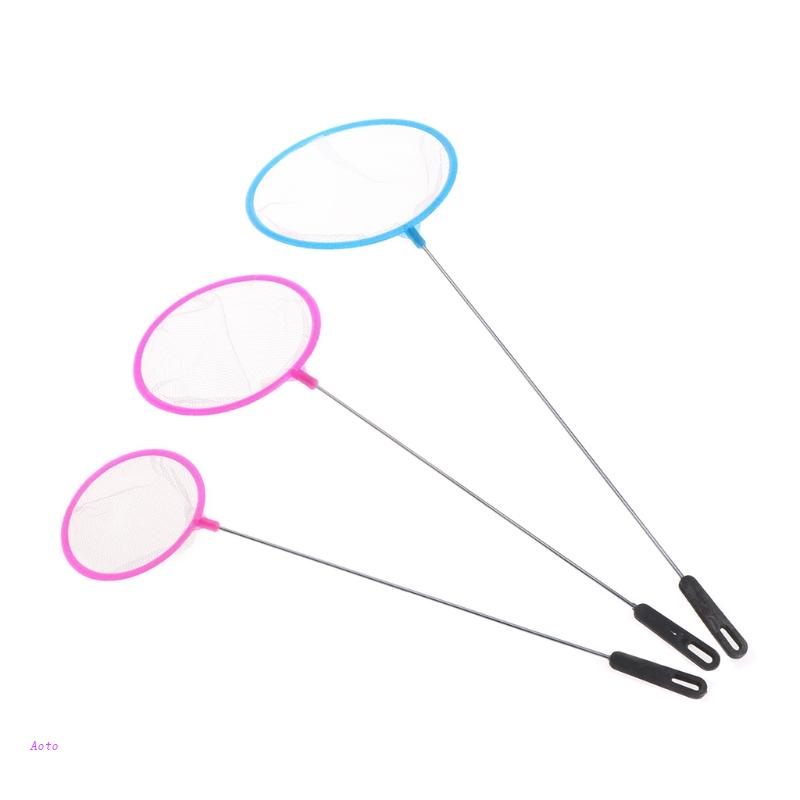 Vợt Lưới Vớt Cá Có Tay Cầm Nhựa 3 4 4.5 Inches