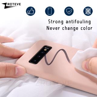 Liquid Silicone Casing Samsung Galaxy Note 9 8 S7 Edge A9 A7 2018【With Liquid Strap】Soft Cover Case