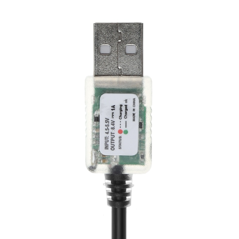 Dây Cáp Sạc Utake Usb 5v - 8.4v Cho Đèn Pha Led 18650