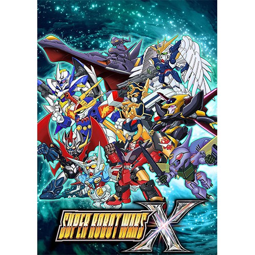 Mô Hình Nhân Vật Robot Trong Phim Super Robot Wars X