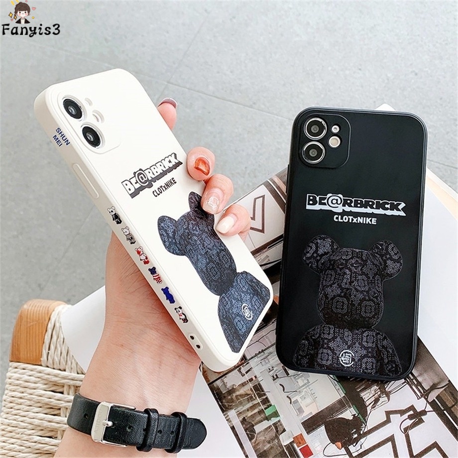 Iphone 12 11 Pro Max 12 Mini Se 2020 X Xr Xs Max 7 8 6 6s Plus Ốp điện thoại silicon mềm hình gấu cho
