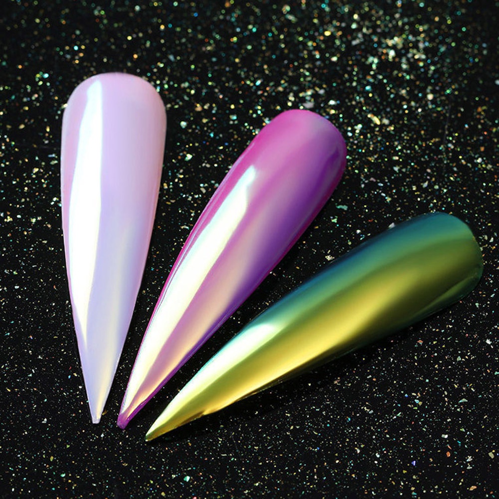 Bột Nhũ Kim Tuyến Màu Sắc Gradient Trang Trí Mặt Và Cơ Thể Nghệ Thuật DIY