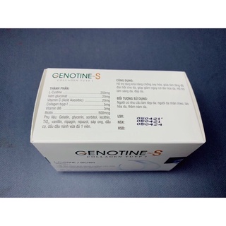 VIÊN UỐNG Đẹp da , sáng da    GENOTINE - S