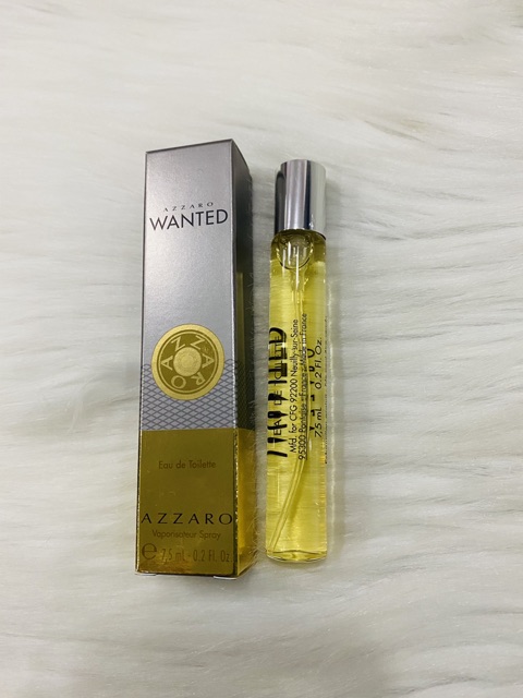 Nước hoa mini nam Azzaro Wanted 7.5ml