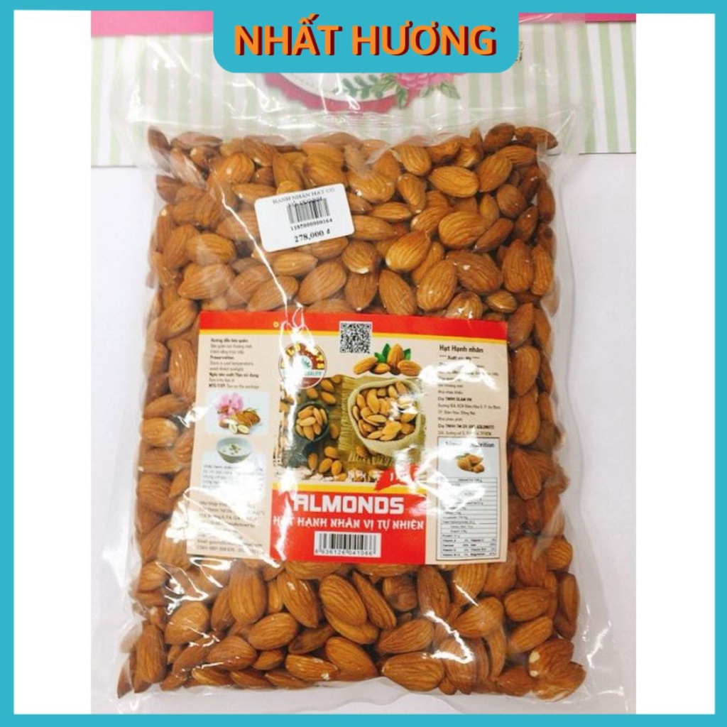 Hạnh Nhân Hạt Có Vỏ 1kg - Giao Hiệu Ngẫu Nhiên