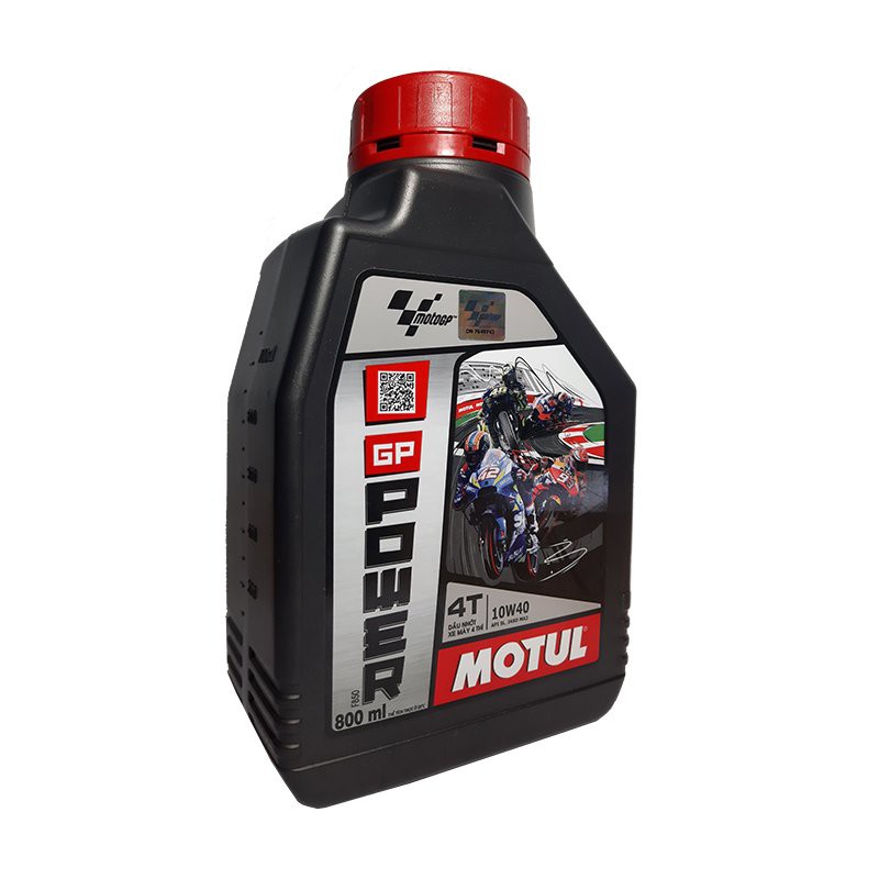 Dầu nhớt xe số [cao cấp] MOTUL GP POWER 4T 10W40 0.8L