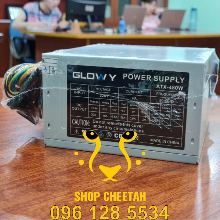 Nguồn máy tính Gloway 480W – Chính Hãng – Bảo hành 12 tháng – Dùng cho PC