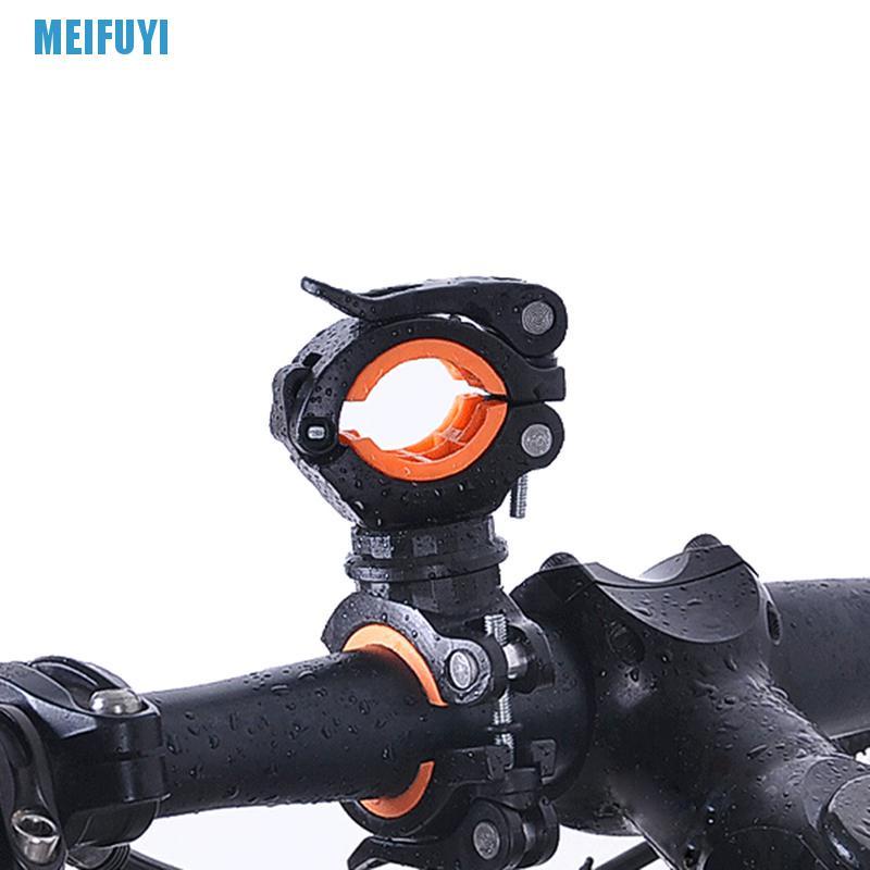 Giá đỡ đèn pin led 439v xoay 360 độ tiện dụng cho xe đạp