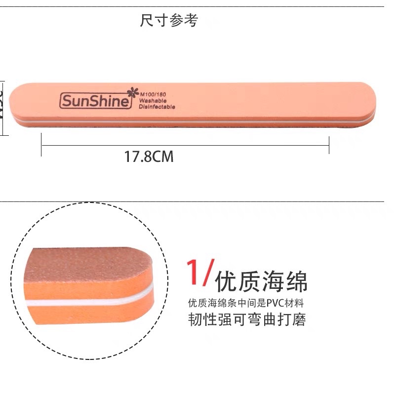 Phao sunshine, buffer, phào dũa mịn móng