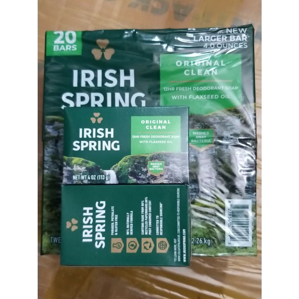 Xà phòng cục Irish Spring Original Clean Mỹ 113g