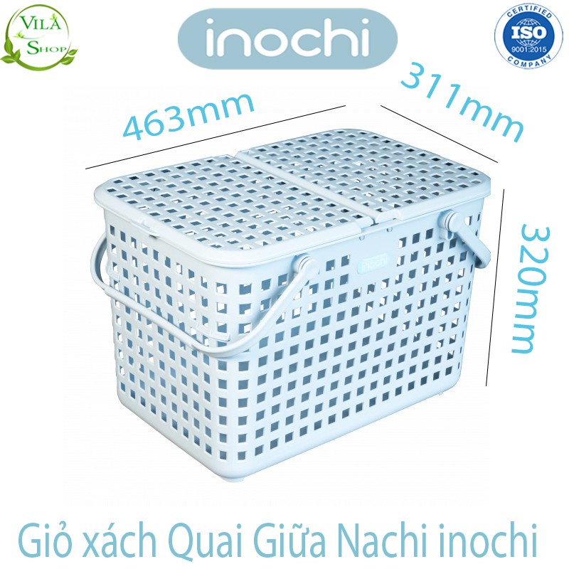 Làn Đi Sinh, Giỏ Đựng Đồ Có Nắp Cho Mẹ Và Bé Sản Phẩm Chính Hãng Inochi