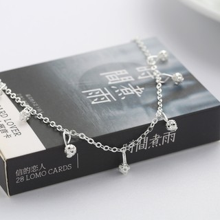 Lắc tay hạt châu bạc - TS-0112