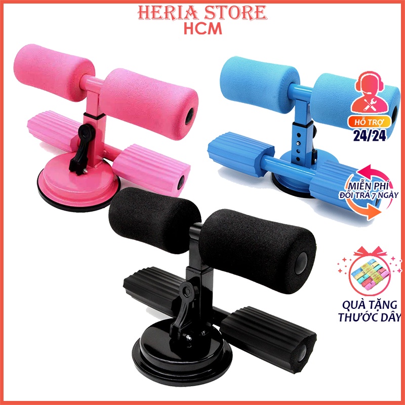 Dụng cụ tập bụng gym tại nhà, dụng cụ tập cơ bụng chữ t hỗ trợ giữ chân gập bụng Heria HCM
