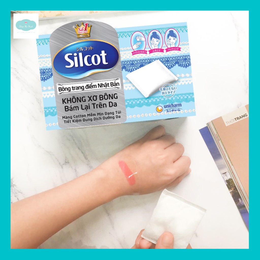 Bông tẩy trang Silcot cơ bản 82 Miếng/Hộp
