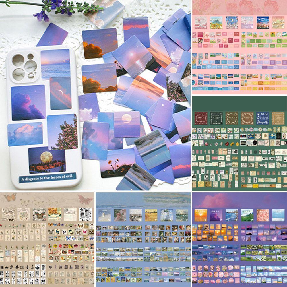 Bộ 300 Miếng Dán Trang Trí Sổ Tay DIY Xinh Xắn