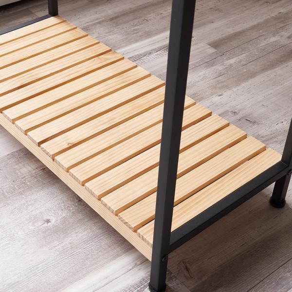 COMBO TỦ TREO QUẦN ÁO HÀN QUỐC GỖ KHUNG SẮT - COMBO IRON -  NỘI THẤT CĂN HỘ | BigBuy360 - bigbuy360.vn