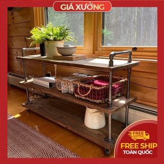 Kệ ống nước 3 tầng, kệ để giày ,để dụng cụ trang trí, decor phòng khách