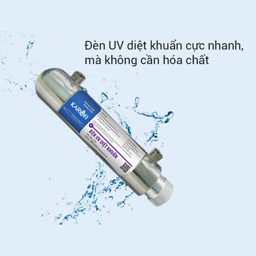 Đèn UV diệt khuẩn Karofi - Hiệu quả diệt khuẩn tới hơn 99%