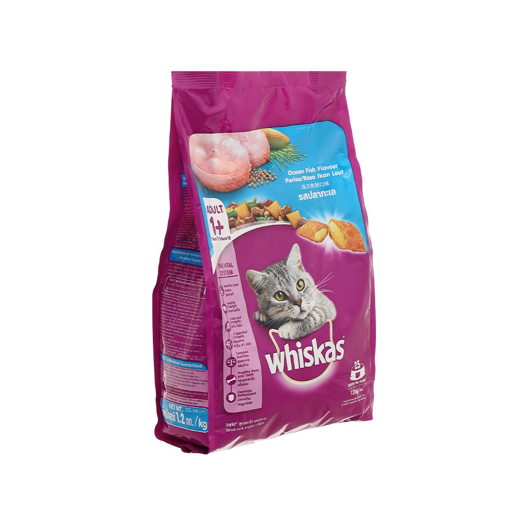 Thức Ăn Hạt Khô Cho Mèo Whiskas