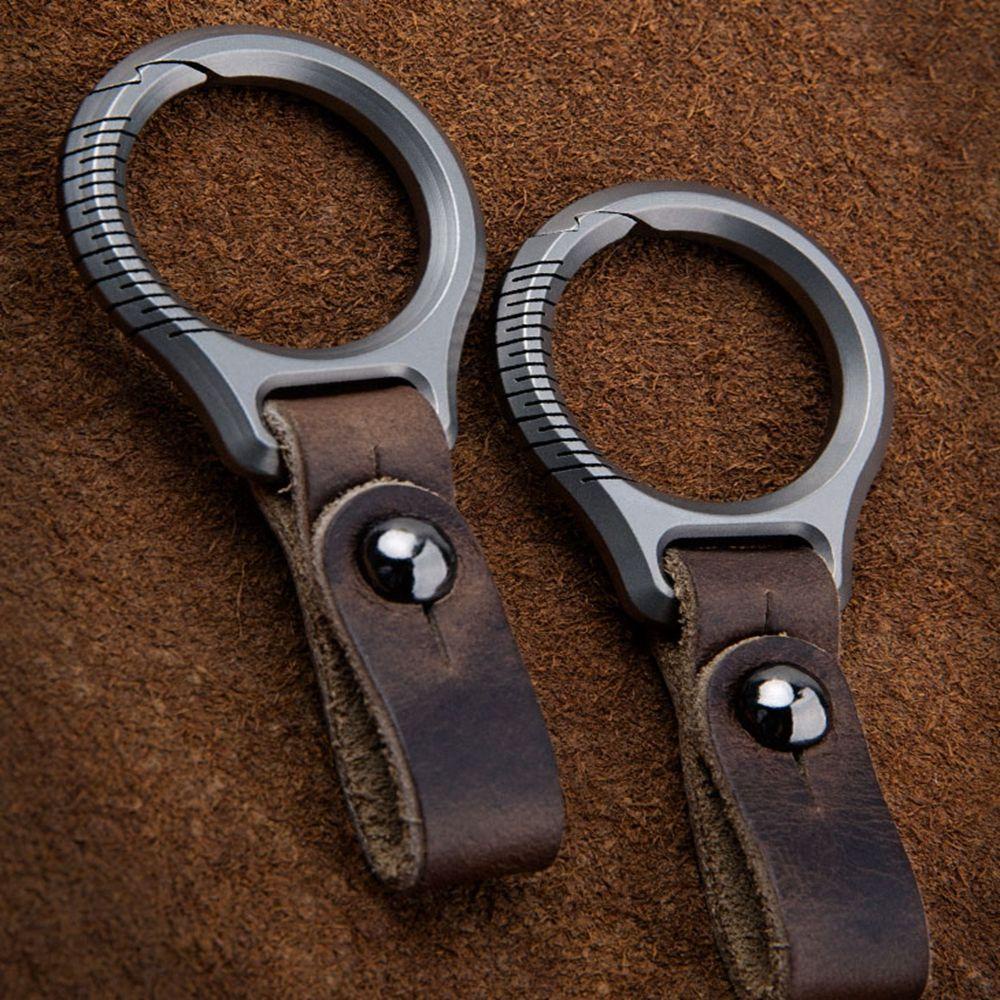 MUVAKO Móc Khóa Xe Hơi Bằng Hợp Kim Titan Cao Cấp