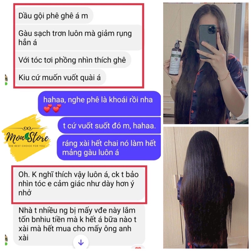 DẦU GỘI THẢO DƯỢC VV Natural Cosmetic giúp tóc chắc khoẻ, sạch gàu, hỗ trợ mọc tóc nhanh hơn và nhiều hơn