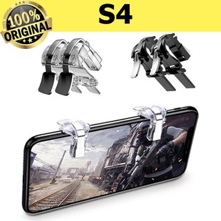 Bộ 2 nút s4, nút bắn cơ kim loại - nút bắn pubg freefire